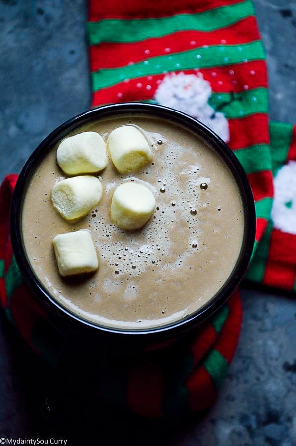 Vegan Keto Gingerbread Latte