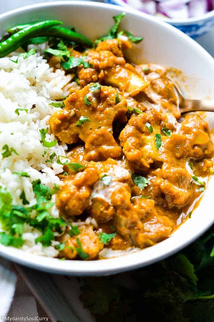 Chicken cauliflower discount curry instant pot