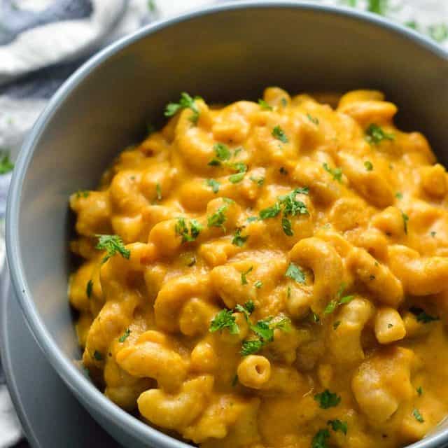 Butternut Squash Mac and Cheese Vegan - My Dainty Soul Curry