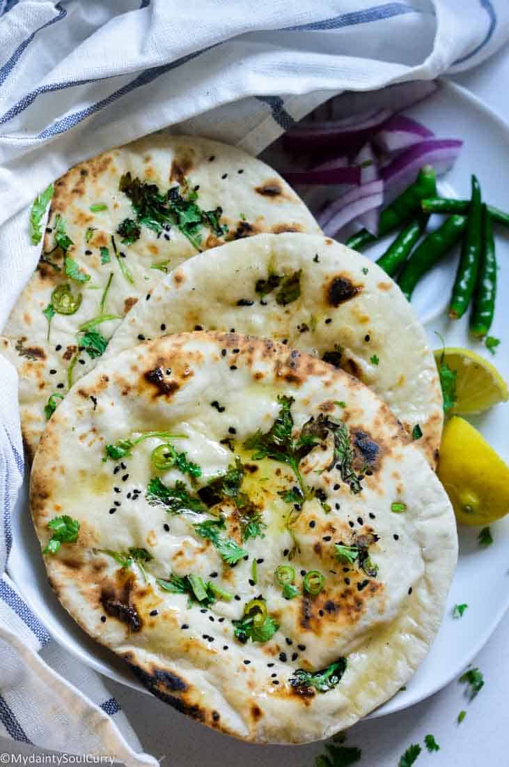 Bullet Naan Recipe - My Dainty Soul Curry