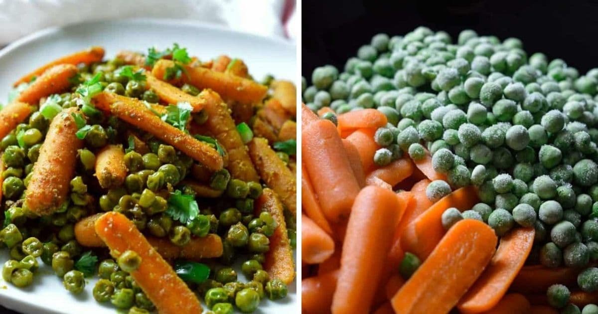 Instant Pot Recipes - Smashed Peas & Carrots