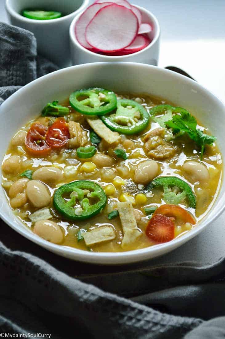 Instant Pot easy white bean soup