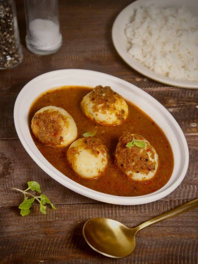 Chettinad Style Egg Curry - My Dainty Soul Curry