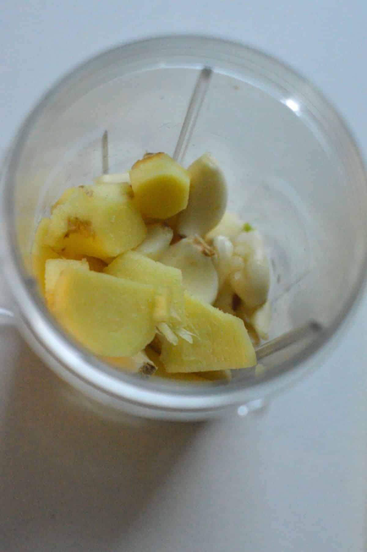 Priya's Versatile Recipes: How To Freeze Ginger-garlic Paste