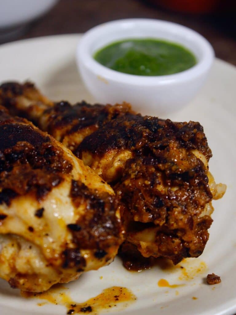 Viral Tandoori Chicken Legs - My Dainty Soul Curry