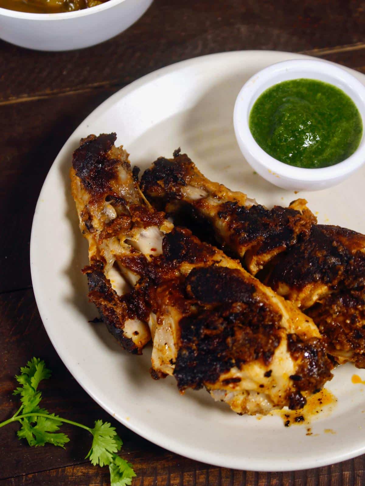 Viral Tandoori Chicken Legs - My Dainty Soul Curry